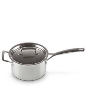 Le Creuset Classic 3-ply Stainless Steel Saucepan 18cm